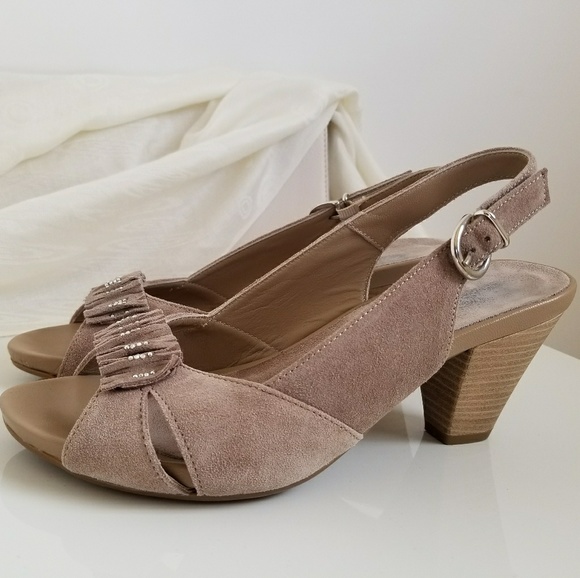 IGI & CO Beige Suede Sandals, Italy - Picture 2 of 12
